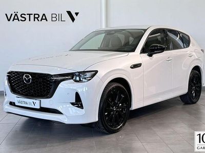 Rhodium white Begagnad 2024 Mazda CX-60 Homura-Line SUV | 539 500 kr (Marknadspris)