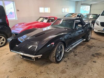 Svart Begagnad 1968 Chevrolet Corvette Stingray Cab | 350 000 kr