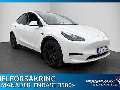 Vit Begagnad 2022 Tesla Model Y Standard Range SUV | 359 800 kr (Marknadspris)