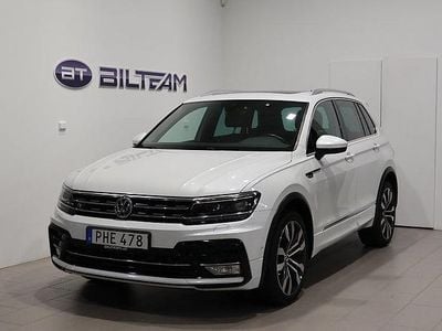 Begagnad VW Tiguan R-line 239 HK (175 kW) 2017 Vit SUV