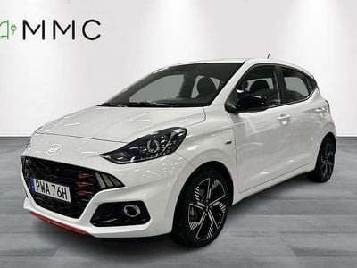 Vit Begagnad 2024 Hyundai i10 N Line Halvkombi | 164 000 kr (Marknadspris)