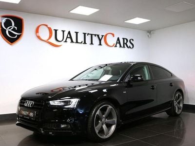 Begagnad Audi A5 Sportback Sport 145 HK (106 kW) 2016 Svart Halvkombi