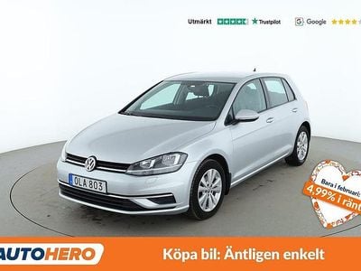 Begagnad VW Golf VII 112 HK (82 kW) 2018 Silver Halvkombi