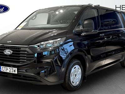 Svart Ny 2026 Ford Transit Custom Pickup | 593 200 kr