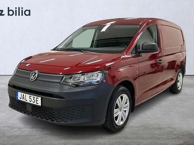 Röd Begagnad 2024 VW Caddy Maxi Minibuss | 316 900 kr (Marknadspris)