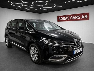 Svart Begagnad 2016 Renault Espace Minibuss | 159 900 kr (Marknadspris)