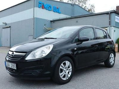 Svart Begagnad 2010 Opel Corsa Enjoy Halvkombi | 64 700 kr (Lite dyr)