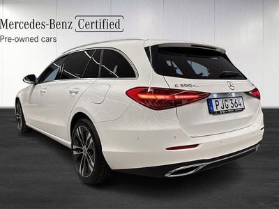 Vit Begagnad 2024 Mercedes C300 Advanced Plus Kombi | 498 000 kr