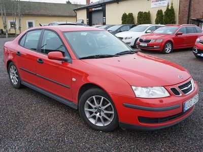Röd Begagnad 2003 Saab 9-3 Sedan | 64 900 kr (Lite dyr)