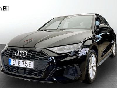 Svart Begagnad 2022 Audi A3 Sportback Proline Halvkombi | 224 000 kr (Marknadspris)