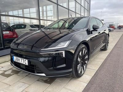 Svart Begagnad 2024 Polestar 4 Plus SUV | 609 900 kr (Marknadspris)