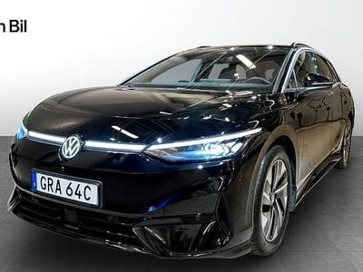 Svart Begagnad 2024 VW ID.7 Pro Kombi | 489 900 kr (Marknadspris)