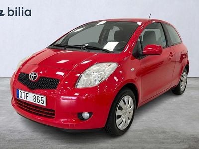 Röd Begagnad 2008 Toyota Yaris Halvkombi | 49 900 kr (Lite dyr)