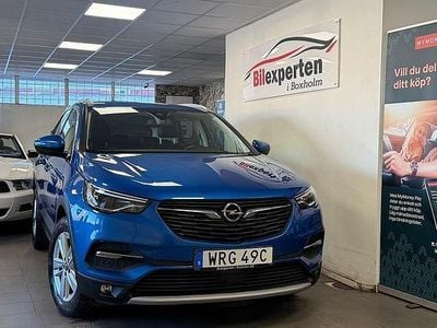 Begagnad Opel Grandland X Dynamic 181 HK (133 kW) 2019 Blå SUV