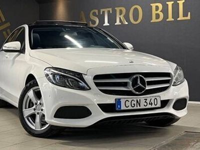 begagnad Mercedes C220 BlueTEC 7G-Tronic Plus Euro 6 Panorama