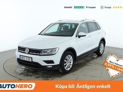 Begagnad VW Tiguan 192 HK (141 kW) 2019 Vit SUV