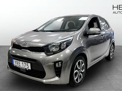 Svart Begagnad 2018 Kia Picanto Advance Halvkombi | 99 900 kr (Marknadspris)