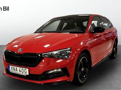 Röd Begagnad 2021 Skoda Scala Monte Carlo Halvkombi | 199 900 kr (Lite dyr)