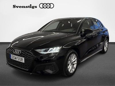 Begagnad Audi A3 Sportback Proline 150 HK (110 kW) 2023 Svart Halvkombi