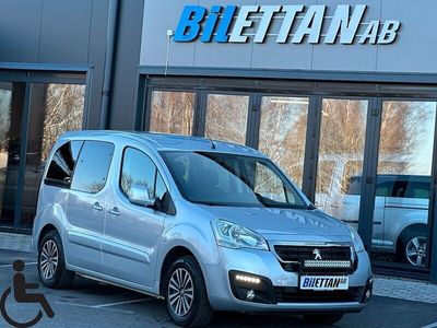 begagnad Peugeot Partner Tepee 1.6|Handikappanpassad|Golvsänkt|Ramp