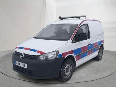 Vit Begagnad 2013 VW Caddy Minibuss | 39 000 kr (Marknadspris)