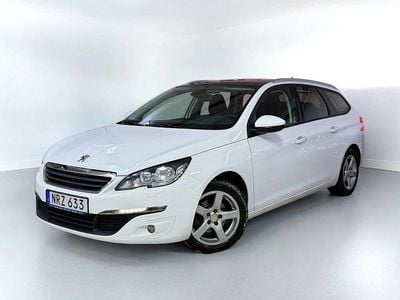 Vit Begagnad 2014 Peugeot 308 SW Active Kombi | 79 900 kr (Lite dyr)