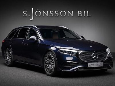 Nautiskblå metallic Begagnad 2024 Mercedes E300 AMG Kombi | 649 000 kr (Dyr)