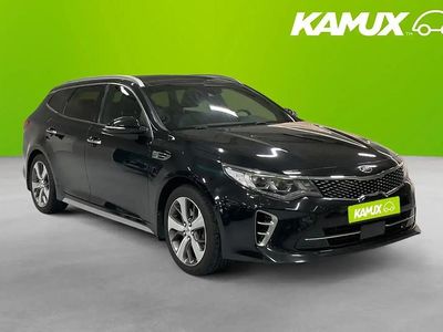 Svart Begagnad 2017 Kia Optima Sport Kombi | 199 800 kr (Marknadspris)