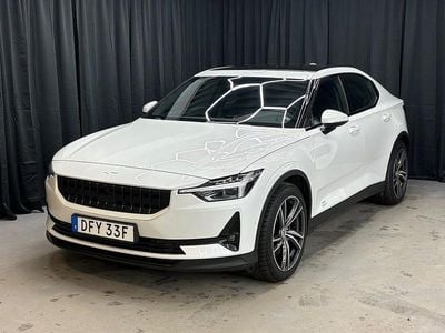 Begagnad Polestar 2 Long Range Dual motor 300 kW (408 HK) 2022 Vit Halvkombi