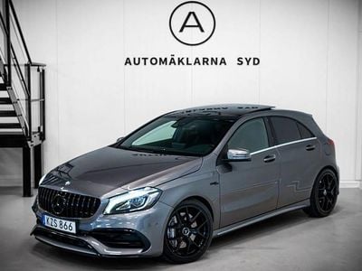 Begagnad Mercedes A45 AMG AMG 381 HK (280 kW) 2016 Mörkgrå (grå) Halvkombi