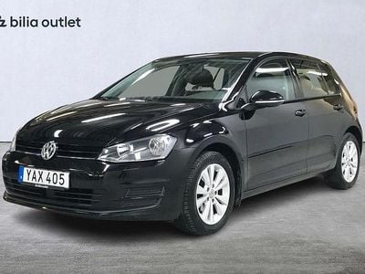 Begagnad VW Golf VII 110 HK (80 kW) 2015 Svart Halvkombi