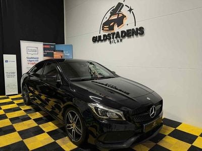 Begagnad Mercedes CLA220 AMG 177 HK (130 kW) 2018 Svart Sedan
