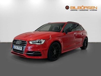 Begagnad Audi S3 301 HK (221 kW) 2014 Röd