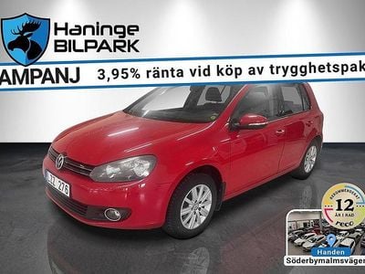 Begagnad VW Golf VII 102 HK (75 kW) 2011 Röd Halvkombi