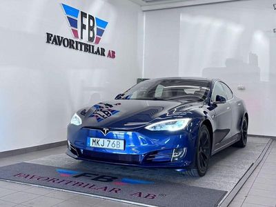 Begagnad Tesla Model S 311 kW (423 HK) 2016 Blå Halvkombi