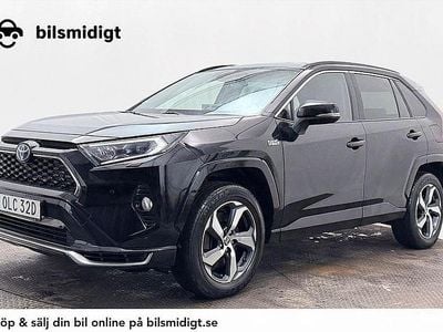 Svart Begagnad 2021 Toyota RAV4 Hybrid Edition SUV | 358 900 kr (Marknadspris)