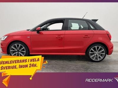 Röd Begagnad 2017 Audi A1 Sportback S-Line Halvkombi | 134 900 kr