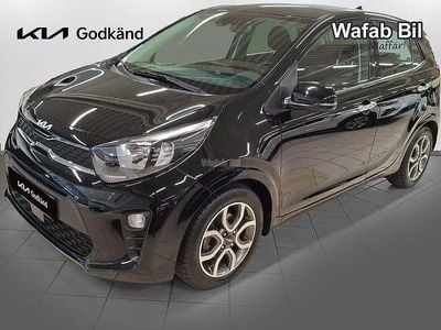 Svart Begagnad 2022 Kia Picanto Advance Halvkombi | 159 900 kr (Marknadspris)