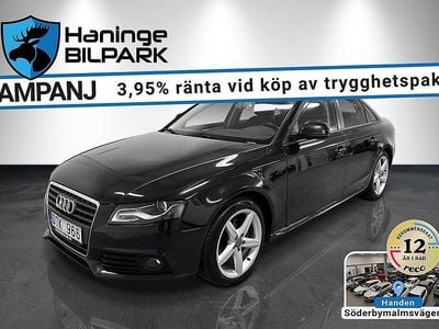 Svart Begagnad 2008 Audi A4 Sedan | 99 995 kr (Dyr)