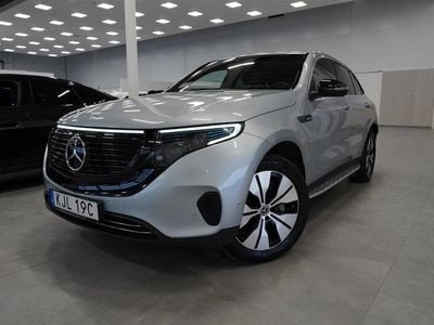 Begagnad Mercedes EQC400 AMG 300 kW (408 HK) 2019 Grå/silver SUV