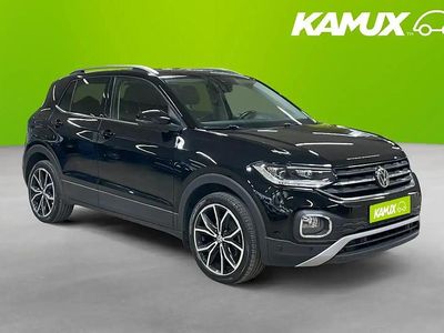 Svart Begagnad 2019 VW T-Cross GT SUV | 188 800 kr (Marknadspris)