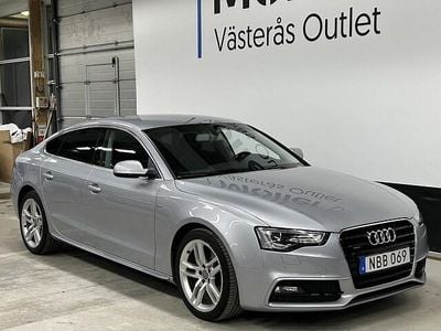 Florettsilver met Begagnad 2016 Audi A5 Sportback S-Line Halvkombi | 194 900 kr (Marknadspris)