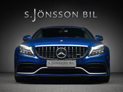 Manufaktur briljantblå metallic Begagnad 2020 Mercedes C63S AMG AMG Sportkupé | 699 000 kr