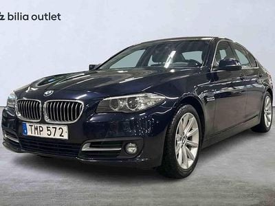 Blå Begagnad 2015 BMW 520 Sedan | 139 900 kr (Marknadspris)