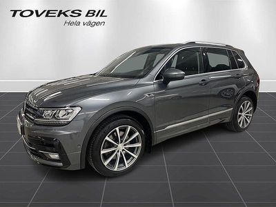 Indium grey metallic Begagnad 2019 VW Tiguan R-line SUV | 242 900 kr (Lite dyr)
