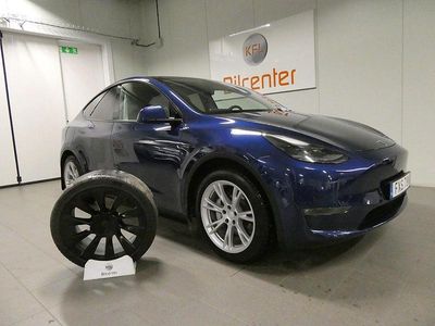Blå Begagnad 2021 Tesla Model Y Long Range AWD SUV | 369 900 kr (Marknadspris)