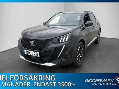 Svart Begagnad 2022 Peugeot e-2008 GT SUV | 209 800 kr (Marknadspris)