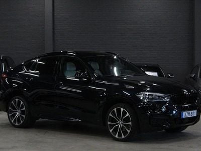 Svart (carbonsvart metallic) Begagnad 2016 BMW X6 M Sport SUV | 434 900 kr