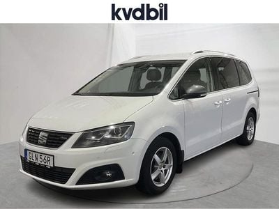 Vit Begagnad 2020 Seat Alhambra FR-Line Minibuss | 299 800 kr (Marknadspris)