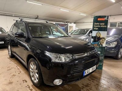 Svart Begagnad 2013 Mitsubishi Outlander SUV | 129 900 kr (Lite dyr)